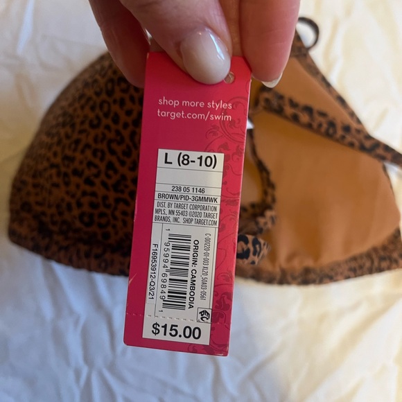Leopard Print Bikini Set, new with tags - Picture 4 of 8